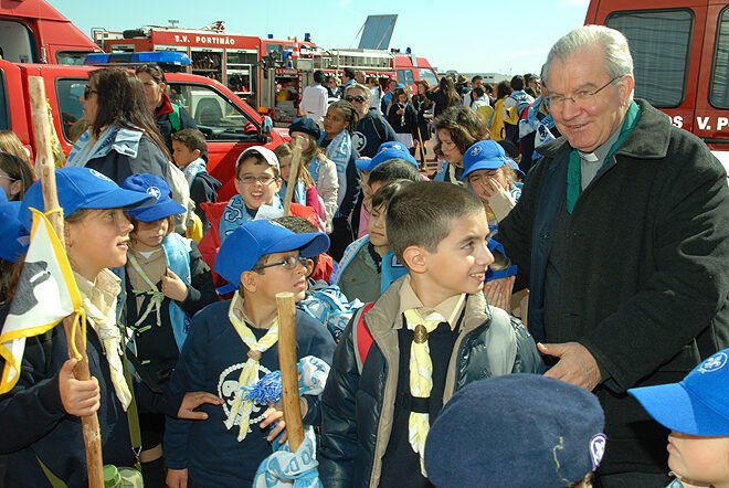 Bispo do Algarve lembra que a pedagogia do escutismo católico é abrangente na formação
