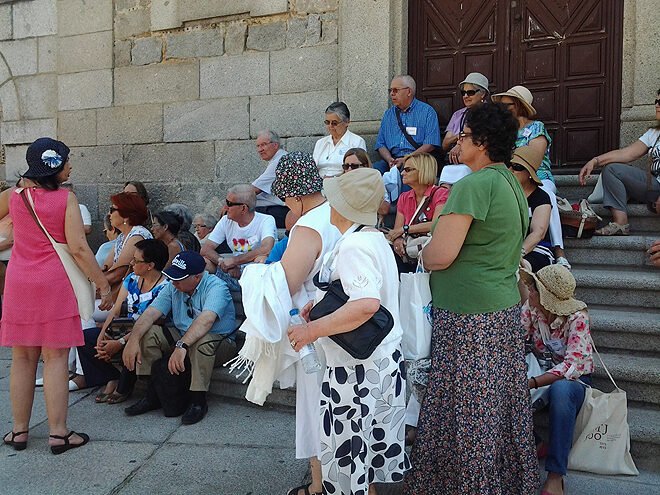 Algarvios peregrinaram com o bispo da diocese a Ávila para conhecerem Sta. Teresa de Jesus