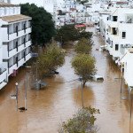 Mau tempo no Algarve