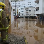 Mau tempo no Algarve