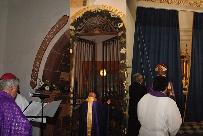 Bispo do Algarve abriu as Portas Santas das igrejas jubilares em Silves, Portimão e Tavira