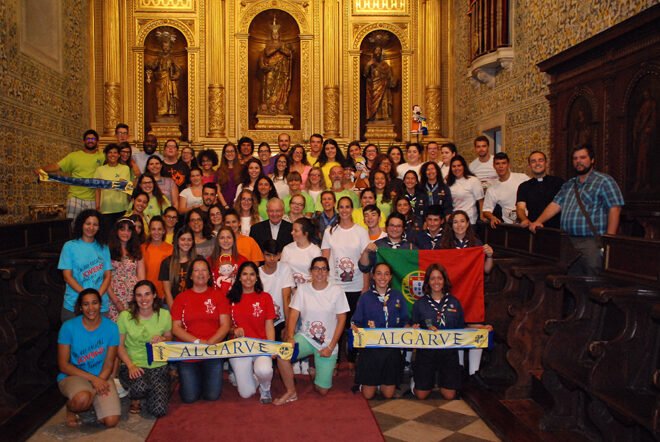 Bispo do Algarve enviou participantes à Jornada Mundial da Juventude com o papa