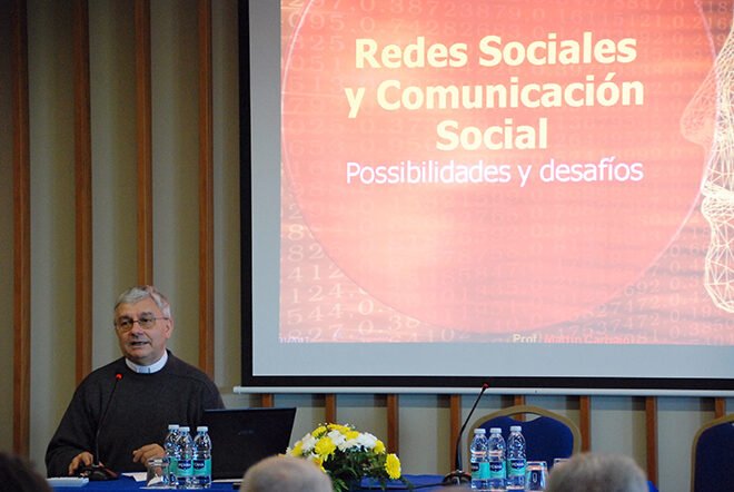 Martín Carbajo desafiou o clero do sul a humanizar a “nova cultura mediática”