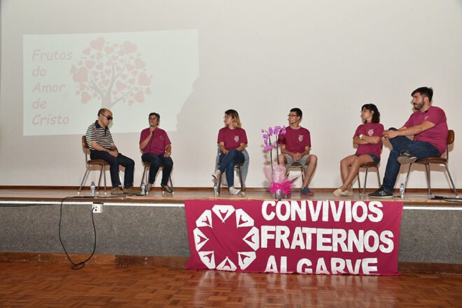 Despedida da cruz dos Convívios Fraternos com testemunhos sobre os 35 anos do movimento no Algarve