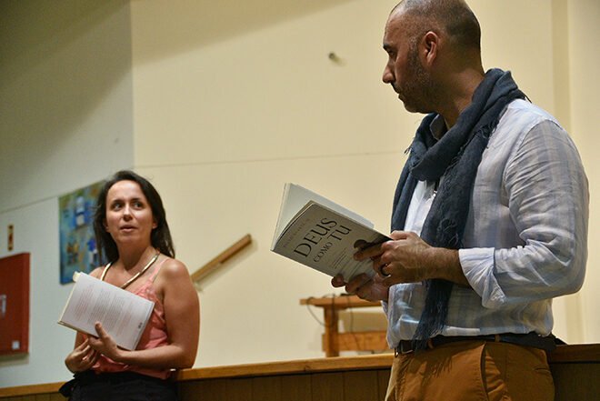 Padre algarvio Paulo Duarte veio apresentar o seu livro na sua cidade natal