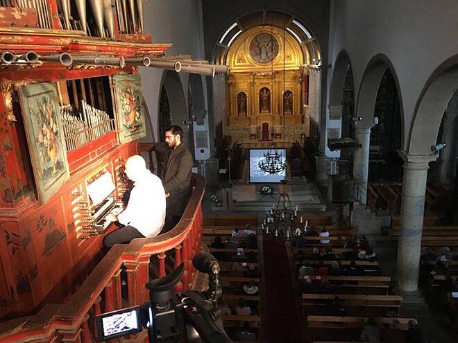 Escola de Órgão da Catedral de Faro promoveu concerto e eucaristia com Coro de Câmara Vozart