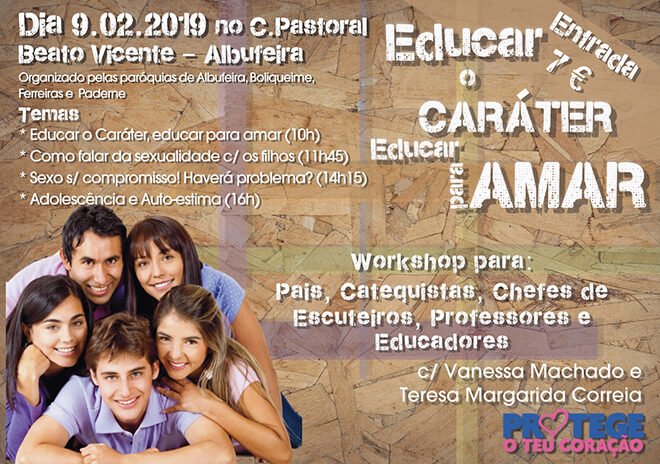 Paróquias de Albufeira, Boliqueime, Ferreiras e Paderne promovem ‘workshop’ para ajudar a educar