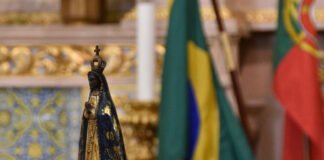 Comunidade brasileira no Algarve associa-se à festa de Nossa Senhora Aparecida