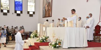 Padre Frederico de Lemos realizou os últimos votos na Companhia de Jesus e despediu-se do Algarve