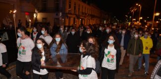 Algarve acolheu os símbolos da JMJ que vão peregrinar dois anos em Portugal (c/fotos)