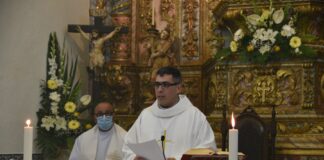 Padre Fábio Pedro regressou à sua Boa Hora para celebrar a ‘Missa Nova’ (c/fotogaleria)
