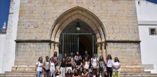 Grupo de catequizandos da paróquia de Nossa Senhora do Amparo de Portimão visitou a sede da Diocese do Algarve
