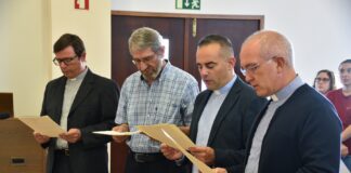 Novos vigários episcopais regionais e novo chanceler da Diocese do Algarve tomaram posse