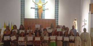 Formação inicial para catequistas da Diocese do Algarve conclui-se com celebração nas Ferreiras