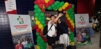 Juventude de todo o mundo continuou hoje a chegar ao Algarve para a Jornada Mundial em Lisboa