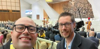 Dois algarvios entre os organizadores da JMJ de Lisboa que foram recebidos pelo Papa (c/vídeo)