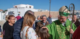 Bispo do Algarve realizou visita pastoral à paróquia de Albufeira