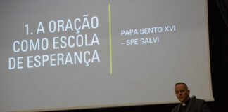 Jornada Litúrgica: Padre Pedro Manuel lembrou que a oração “é a escola da esperança”