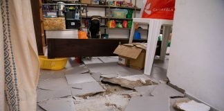 Chuvas provocam estragos avultados no Centro Paroquial de Loulé
